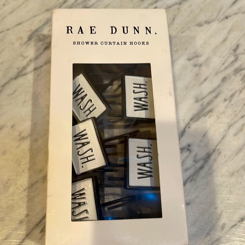SALE 🎉 🆕 Rae Dunn Shower Curtain Hooks 🪝🎉